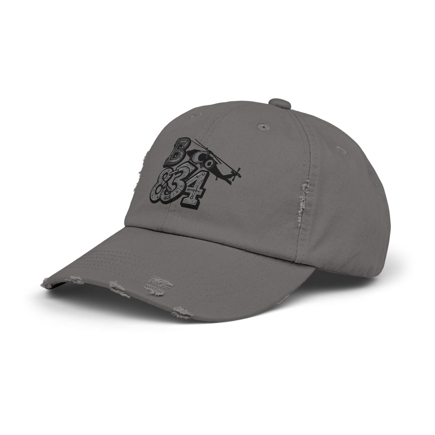 Unisex Distressed Cap, Vintage Black Baseball Hat, Casual Everyday Wear, Gift for Him/Her, Urban Fashion Accessory