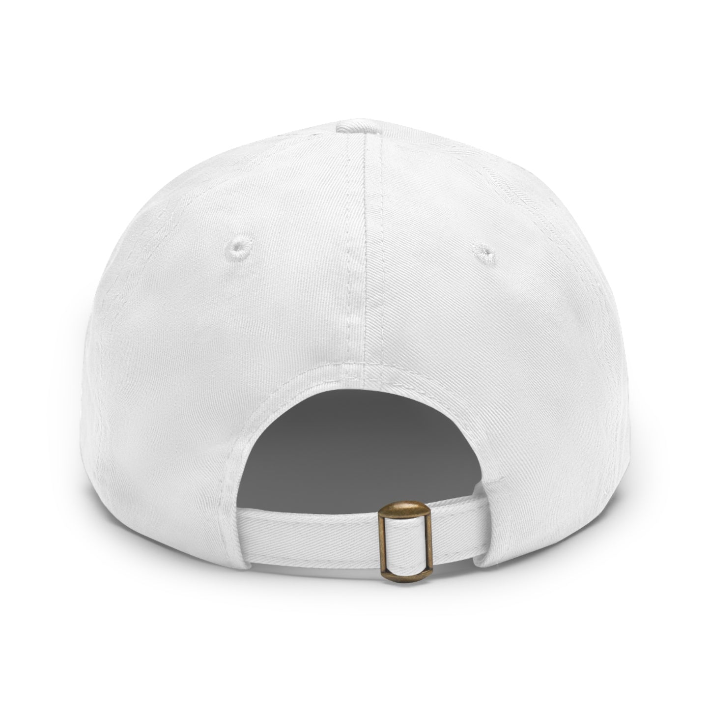 Stylish Dad Hat with Leather Patch | Casual Gift, Everyday Wear, Customized Cap, Trendy Accessory, Outdoor Activities