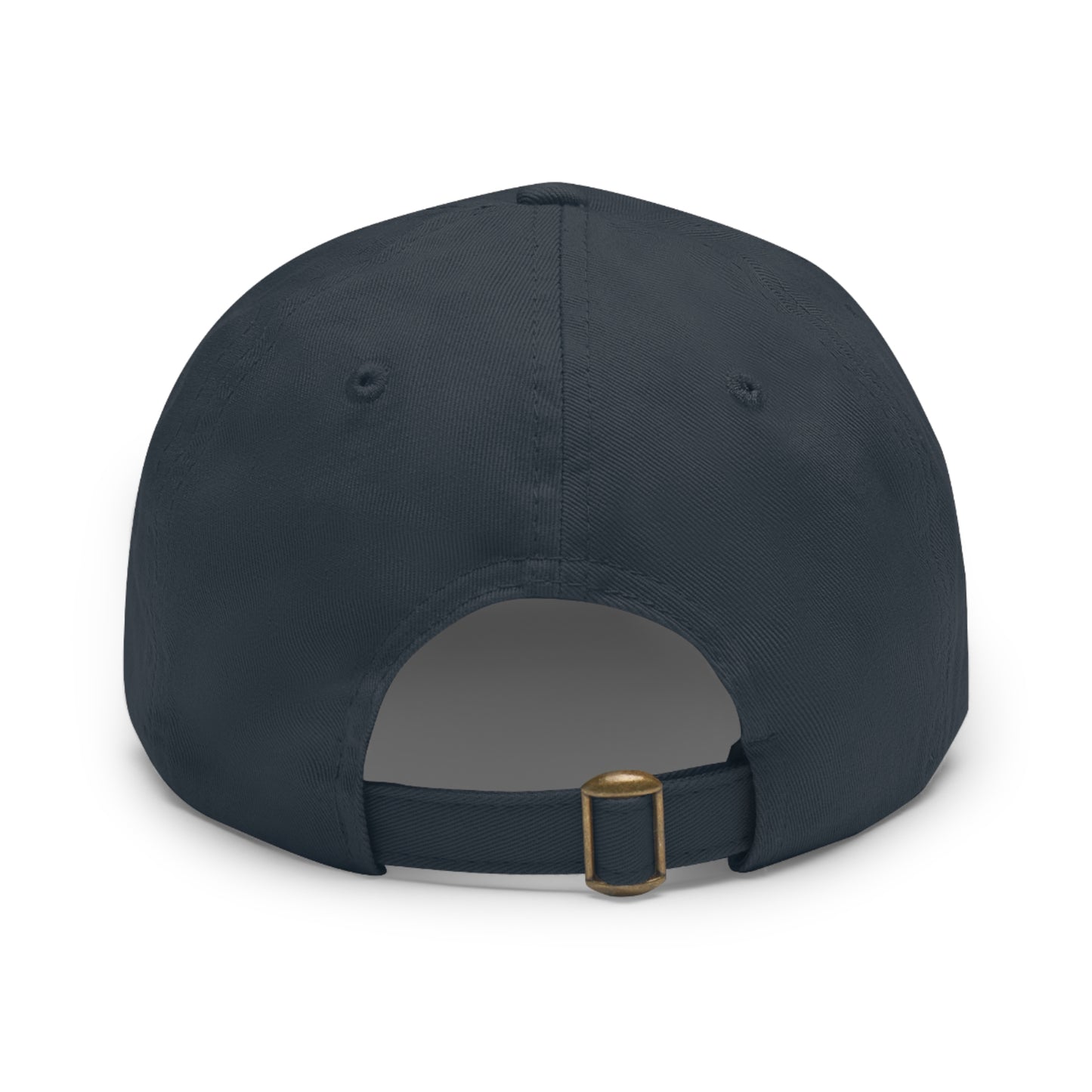 Stylish Dad Hat with Leather Patch | Casual Gift, Everyday Wear, Customized Cap, Trendy Accessory, Outdoor Activities