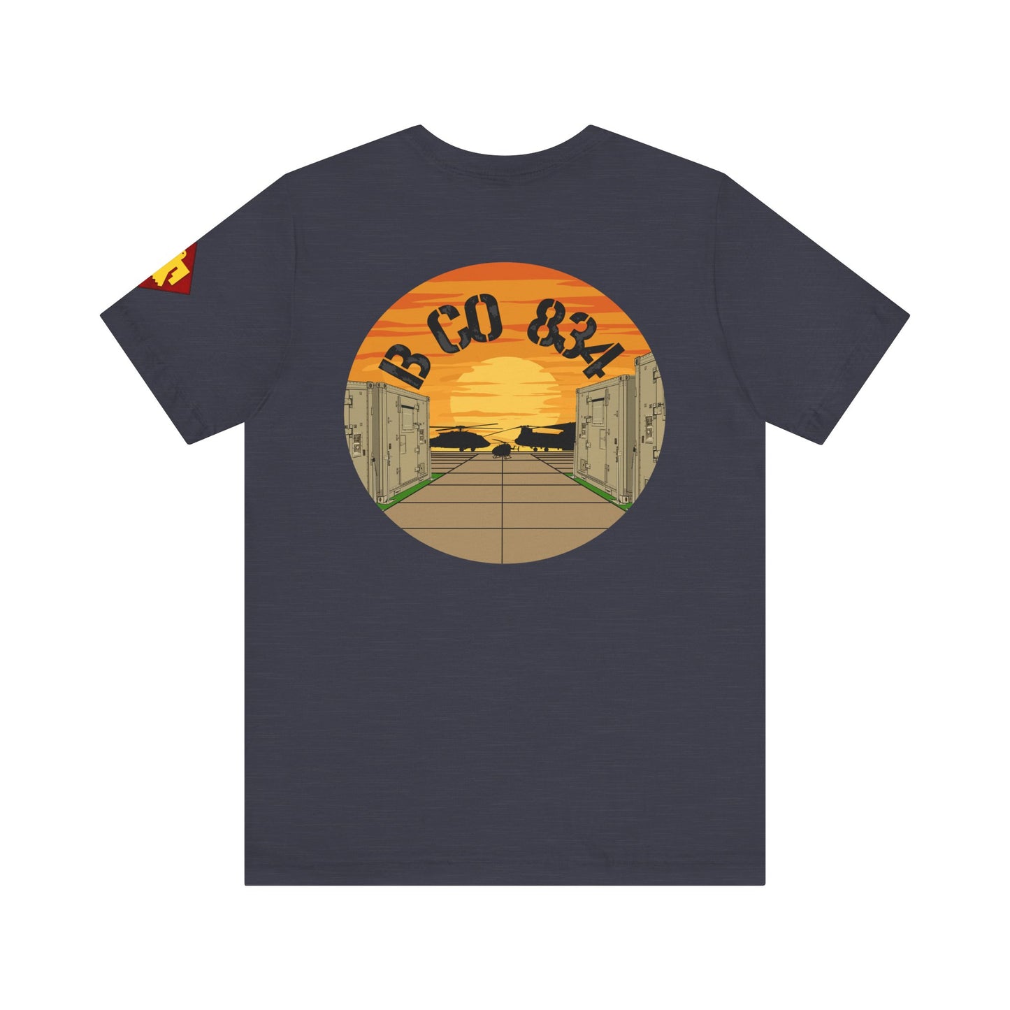 Back Design B CO 834 + Thunderbird Patch Sleeve