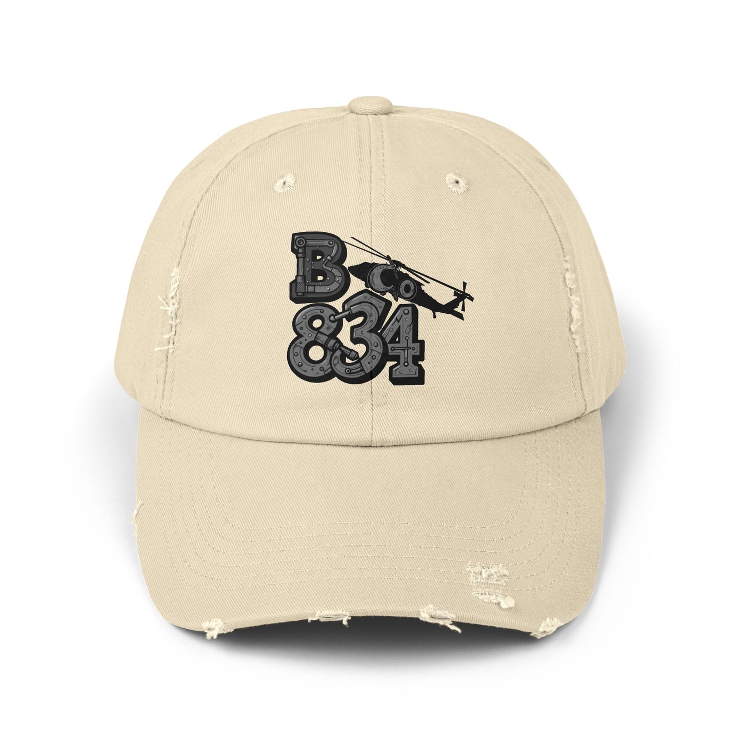 Unisex Distressed Cap, Vintage Black Baseball Hat, Casual Everyday Wear, Gift for Him/Her, Urban Fashion Accessory