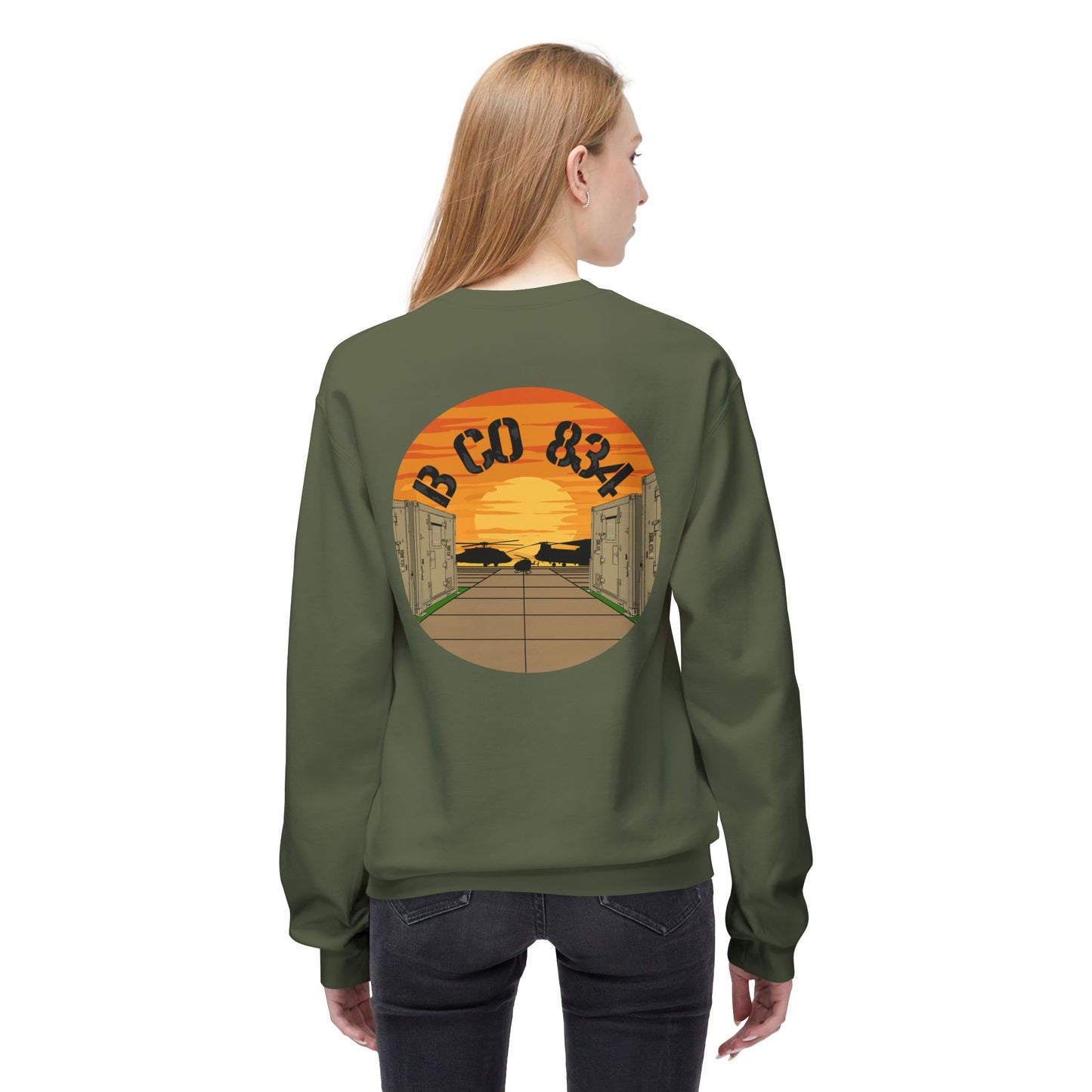 BCO 834 Sunset Crewneck Sweatshirt