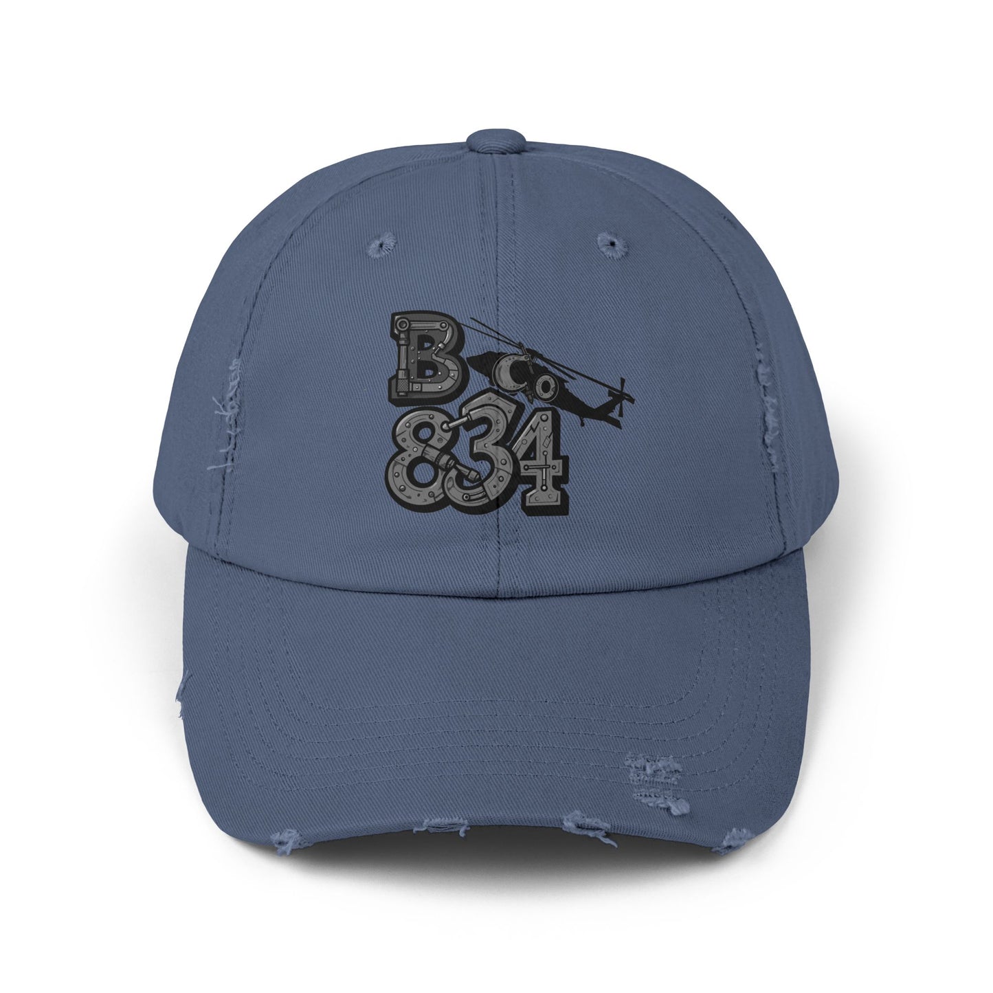 Unisex Distressed Cap, Vintage Black Baseball Hat, Casual Everyday Wear, Gift for Him/Her, Urban Fashion Accessory