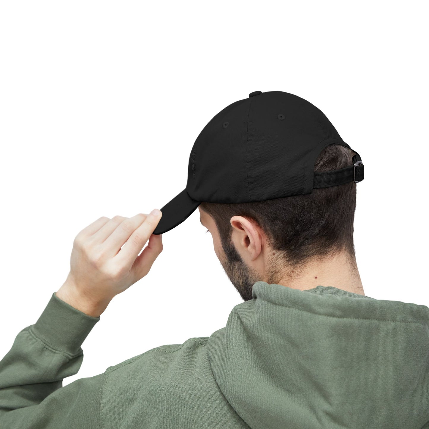 Unisex Distressed Cap, Vintage Black Baseball Hat, Casual Everyday Wear, Gift for Him/Her, Urban Fashion Accessory