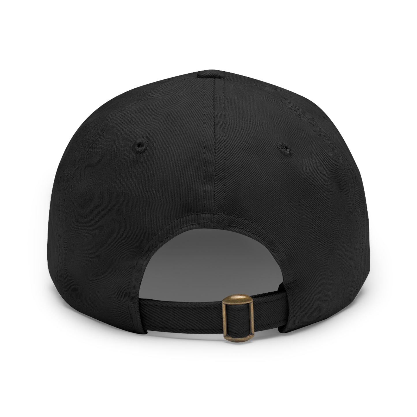 Stylish Dad Hat with Leather Patch | Casual Gift, Everyday Wear, Customized Cap, Trendy Accessory, Outdoor Activities