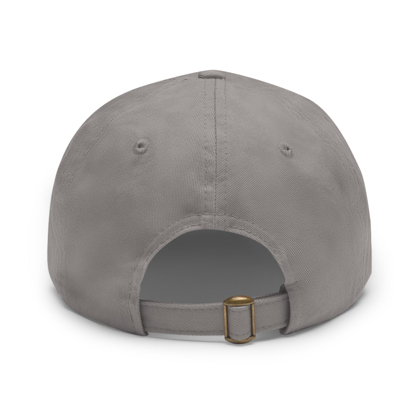 Stylish Dad Hat with Leather Patch | Casual Gift, Everyday Wear, Customized Cap, Trendy Accessory, Outdoor Activities