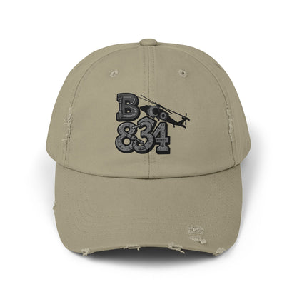 Unisex Distressed Cap, Vintage Black Baseball Hat, Casual Everyday Wear, Gift for Him/Her, Urban Fashion Accessory