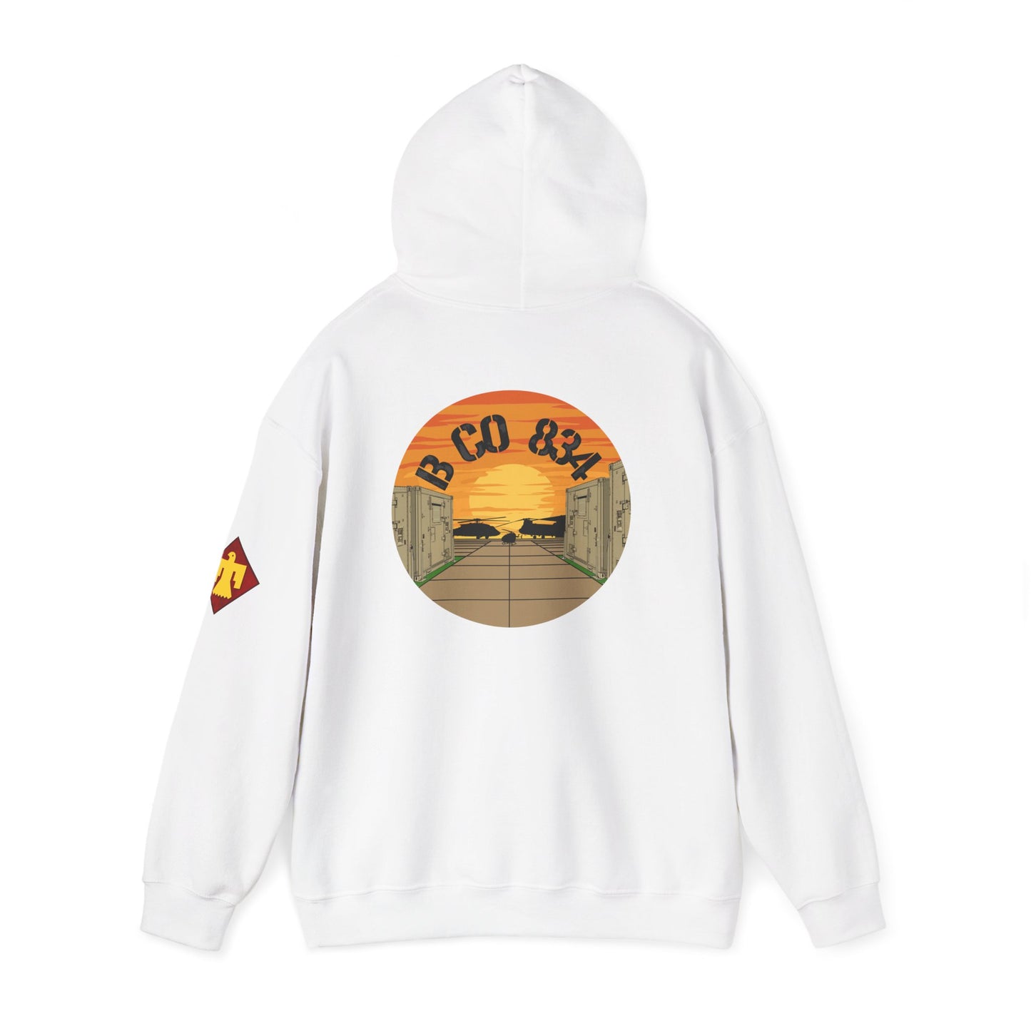 Back Design B CO 834 + Thunderbird Patch Sleeve