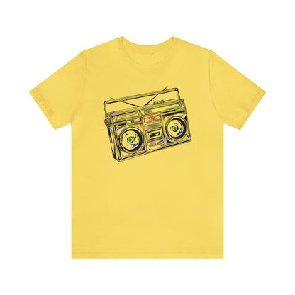 Rainbow Boombox Unisex Heavy Cotton Tee