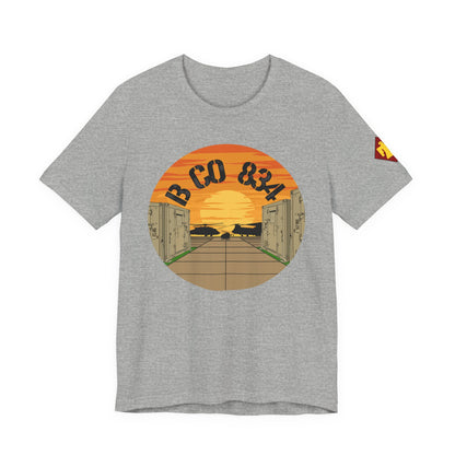 Front Design B CO 834 + Thunderbird Patch Sleeve