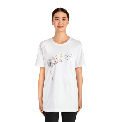 Rainbow Dandelion Unisex Heavy Cotton Tee