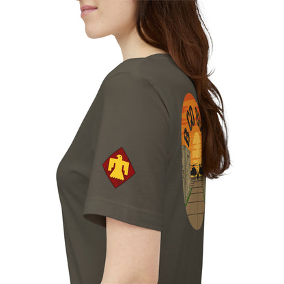Back Design B CO 834 + Thunderbird Patch Sleeve
