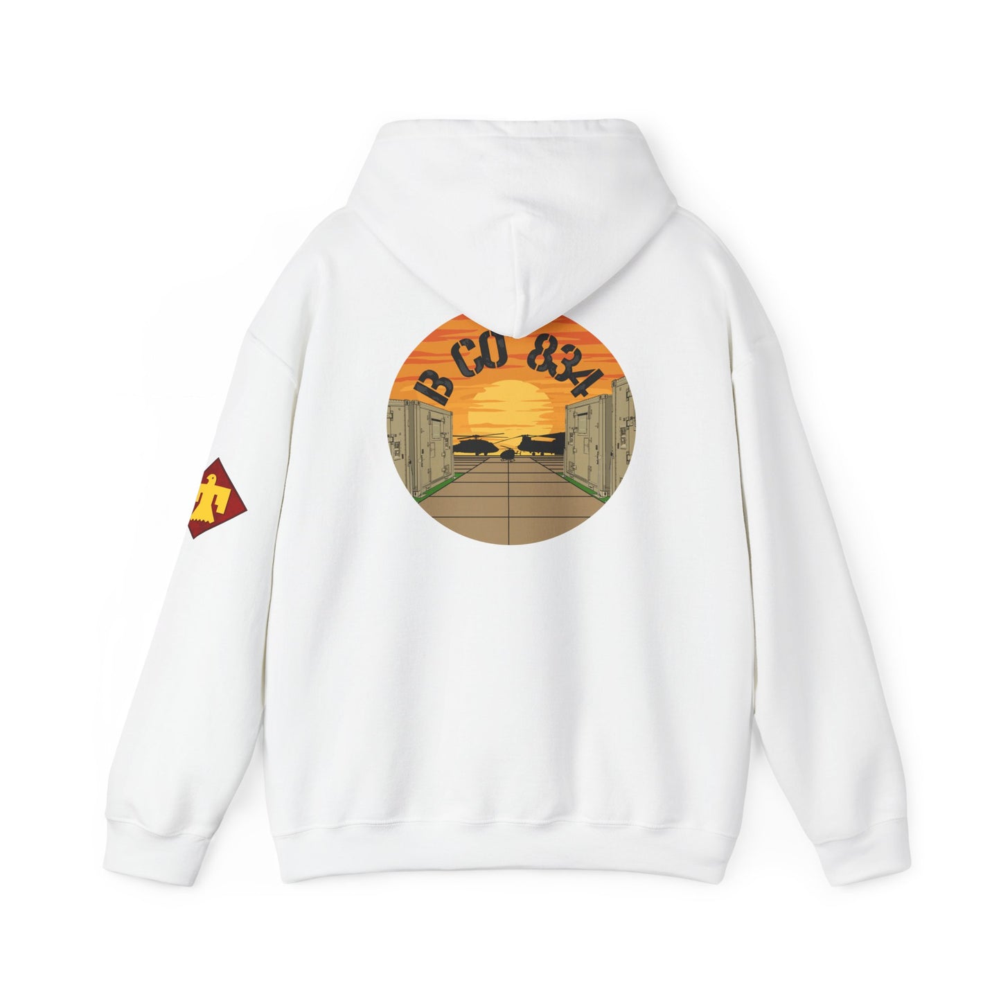 Back Design B CO 834 + Thunderbird Patch Sleeve