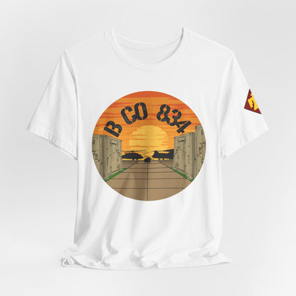 Front Design B CO 834 + Thunderbird Patch Sleeve