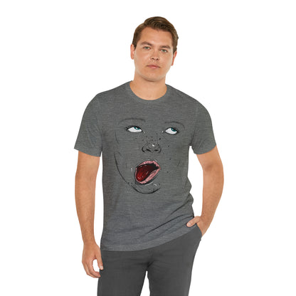 Funny Face Unisex Cotton Tshirt