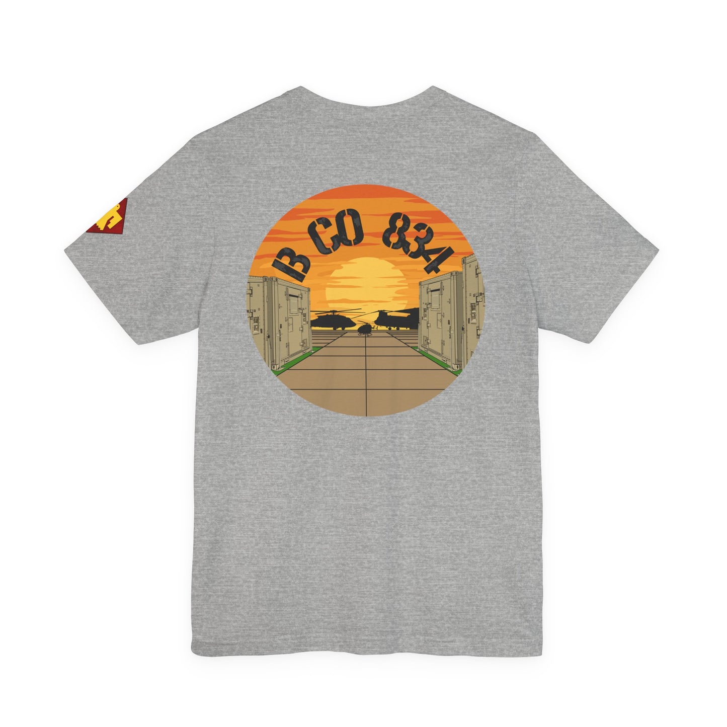 Back Design B CO 834 + Thunderbird Patch Sleeve