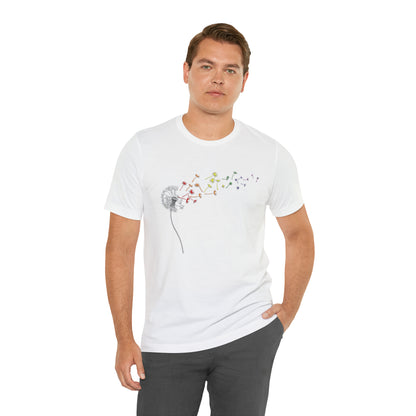 Rainbow Dandelion Unisex Heavy Cotton Tee