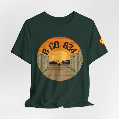 Front Design B CO 834 + Thunderbird Patch Sleeve