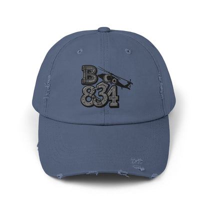 Unisex Distressed Cap, Vintage Black Baseball Hat, Casual Everyday Wear, Gift for Him/Her, Urban Fashion Accessory