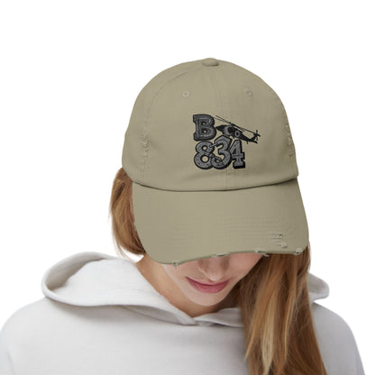 Unisex Distressed Cap, Vintage Black Baseball Hat, Casual Everyday Wear, Gift for Him/Her, Urban Fashion Accessory