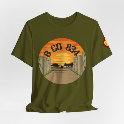 Front Design B CO 834 + Thunderbird Patch Sleeve