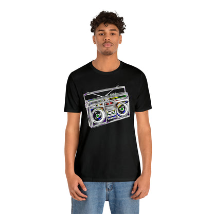 Rainbow Boombox Unisex Heavy Cotton Tee