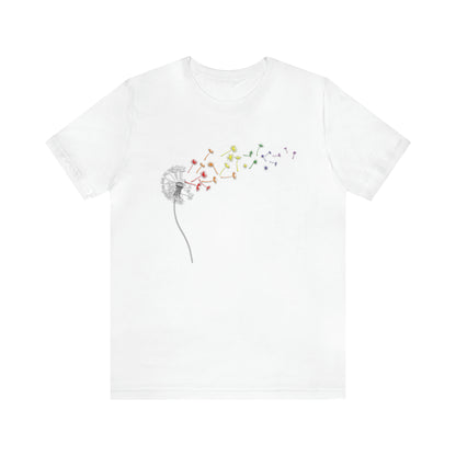 Rainbow Dandelion Unisex Heavy Cotton Tee