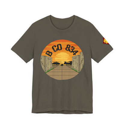 Front Design B CO 834 + Thunderbird Patch Sleeve