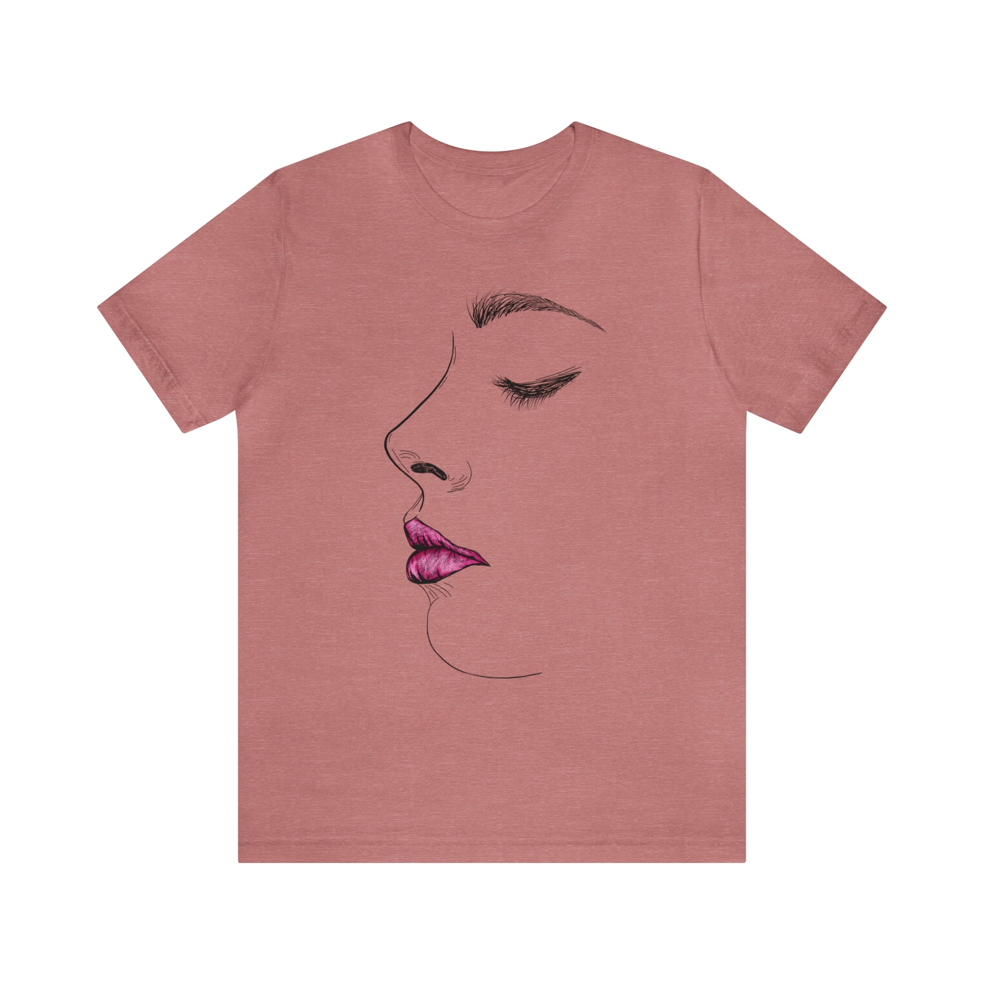 A t-shirt featuring a powerful and determined woman, ready to take on any challenge. She stands tall with confidence, radiating strength and resilience.