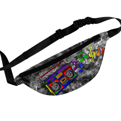 Rainbow Boombox Fanny Pack