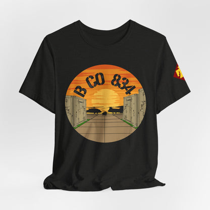 Front Design B CO 834 + Thunderbird Patch Sleeve