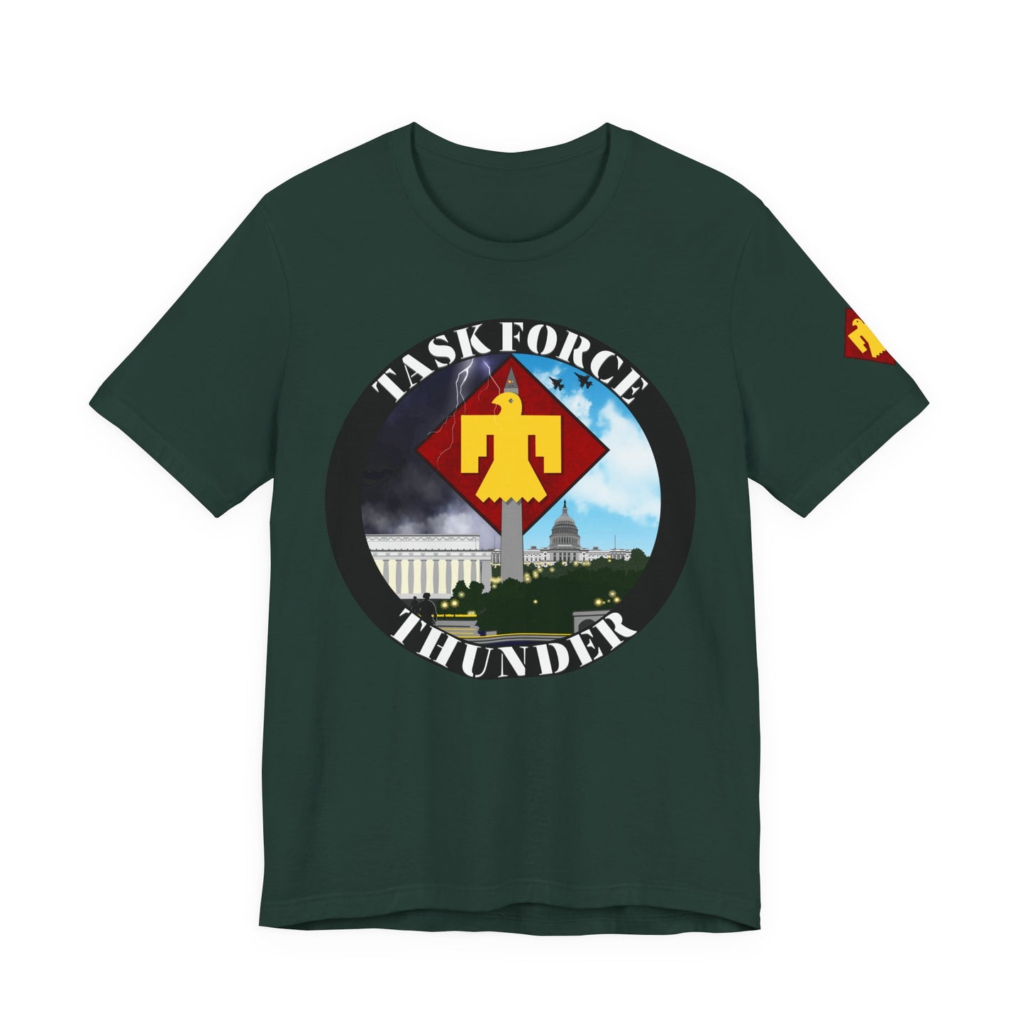 Front Design TF Thunder + Thunderbird Patch Sleeve