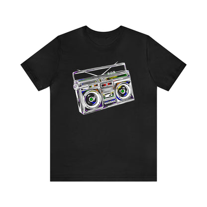 Rainbow Boombox Unisex Heavy Cotton Tee