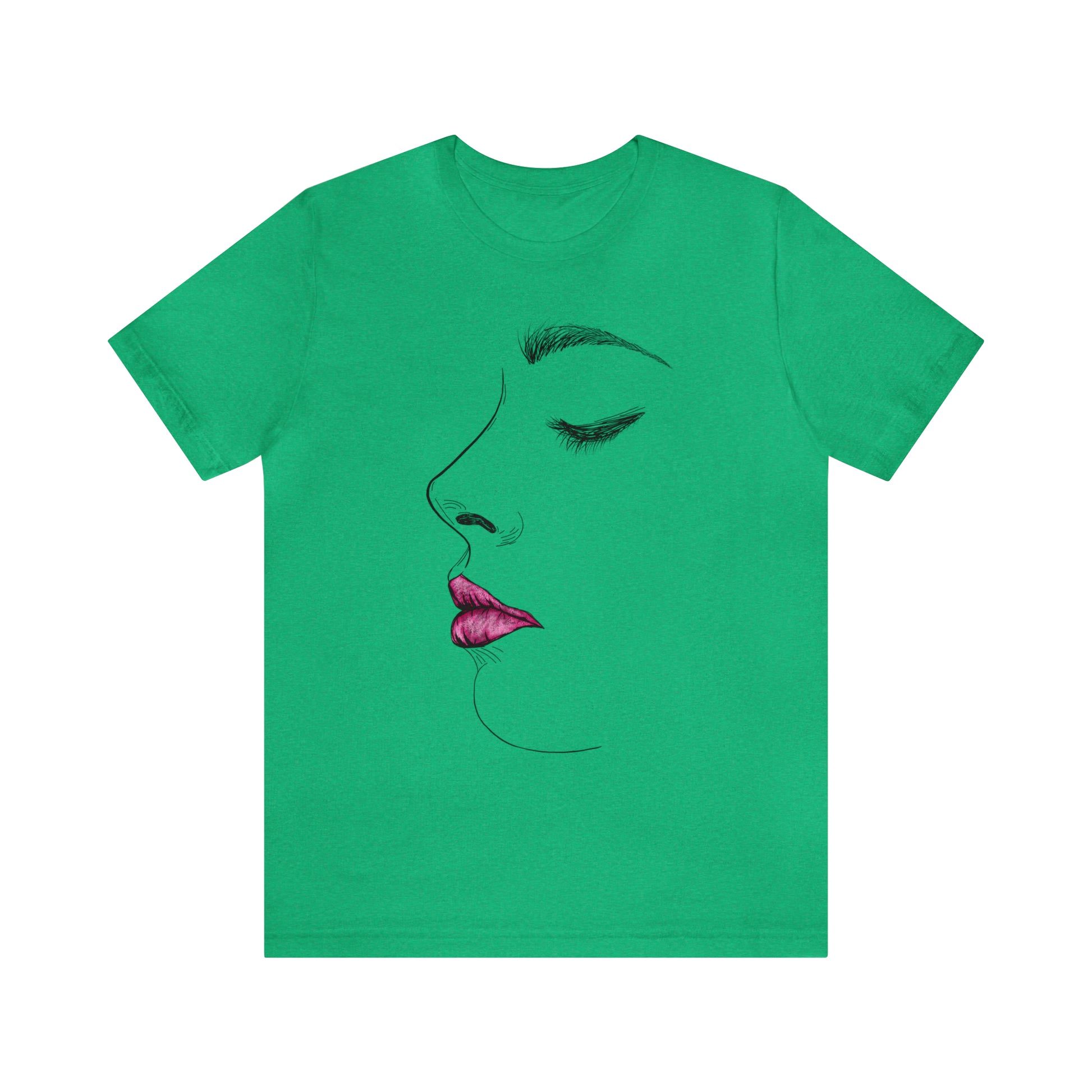 A t-shirt featuring a powerful and determined woman, ready to take on any challenge. She stands tall with confidence, radiating strength and resilience.