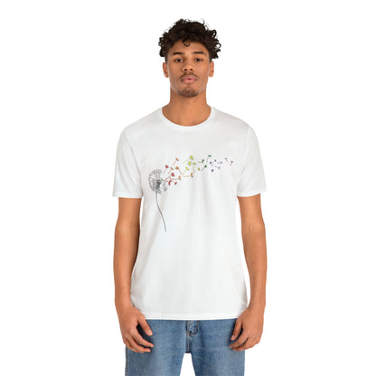 Rainbow Dandelion Unisex Heavy Cotton Tee