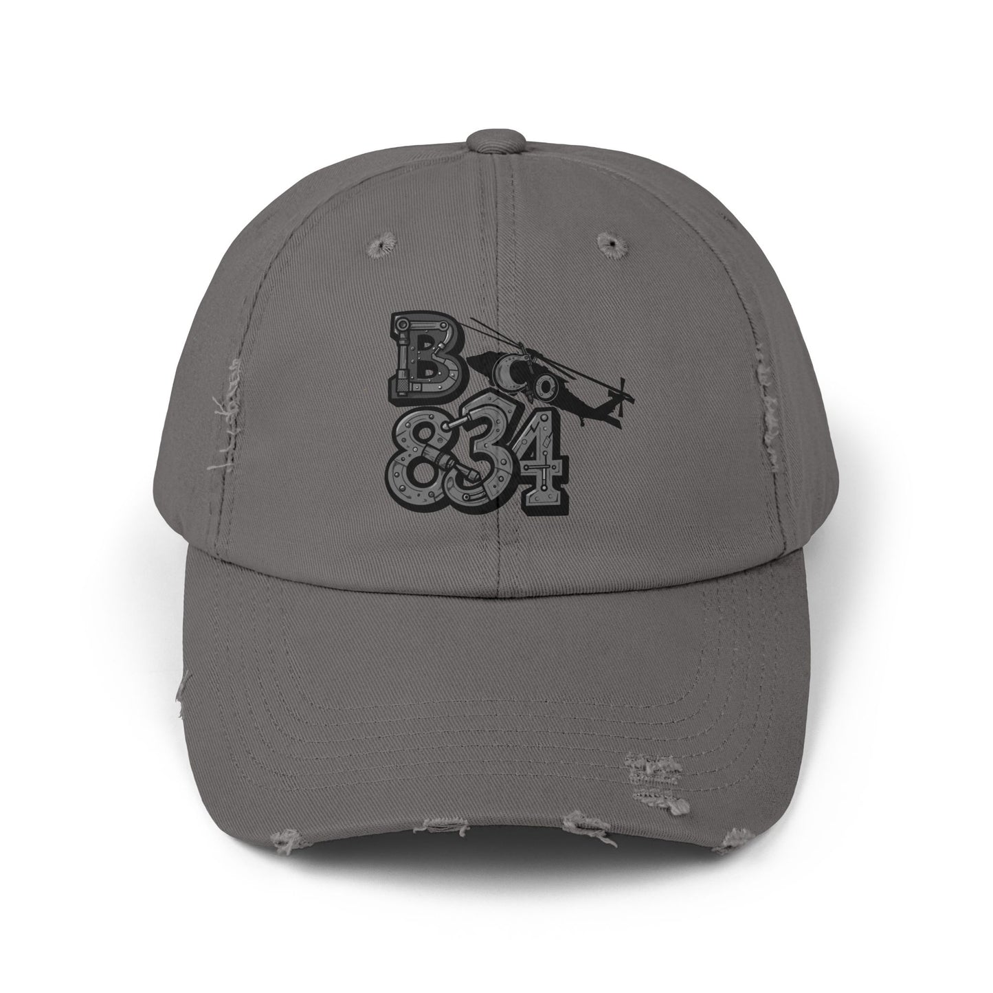 Unisex Distressed Cap, Vintage Black Baseball Hat, Casual Everyday Wear, Gift for Him/Her, Urban Fashion Accessory