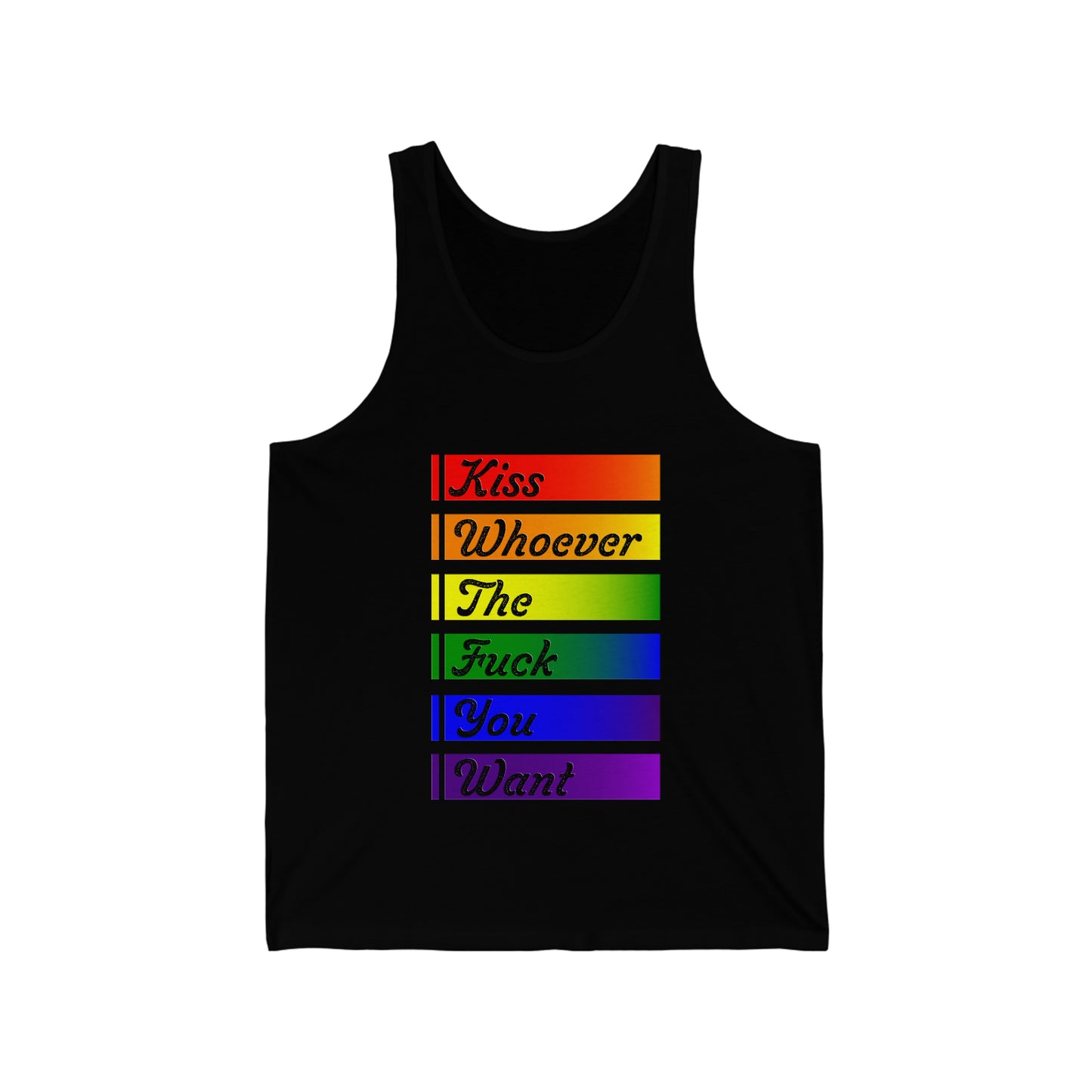 Kiss Whoever Unisex Tank Top