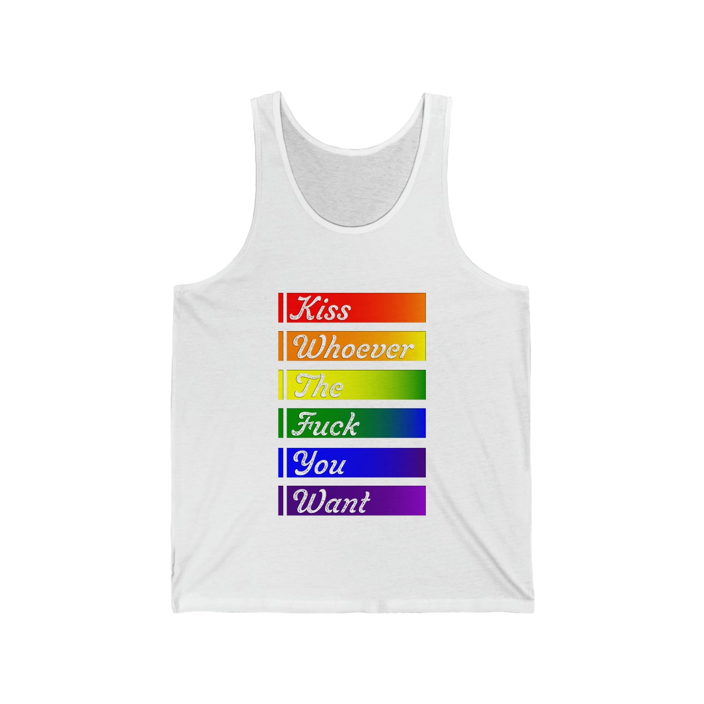 Kiss Whoever Unisex Tank Top