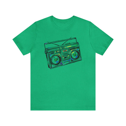 Rainbow Boombox Unisex Heavy Cotton Tee