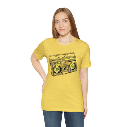 Rainbow Boombox Unisex Heavy Cotton Tee