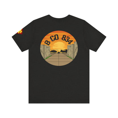 Back Design B CO 834 + Thunderbird Patch Sleeve