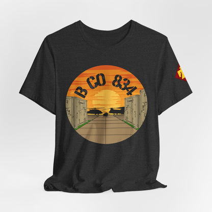 Front Design B CO 834 + Thunderbird Patch Sleeve
