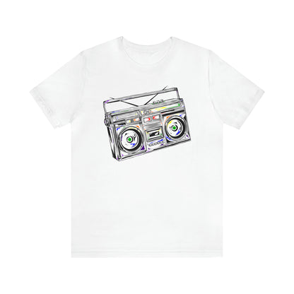 Rainbow Boombox Unisex Heavy Cotton Tee