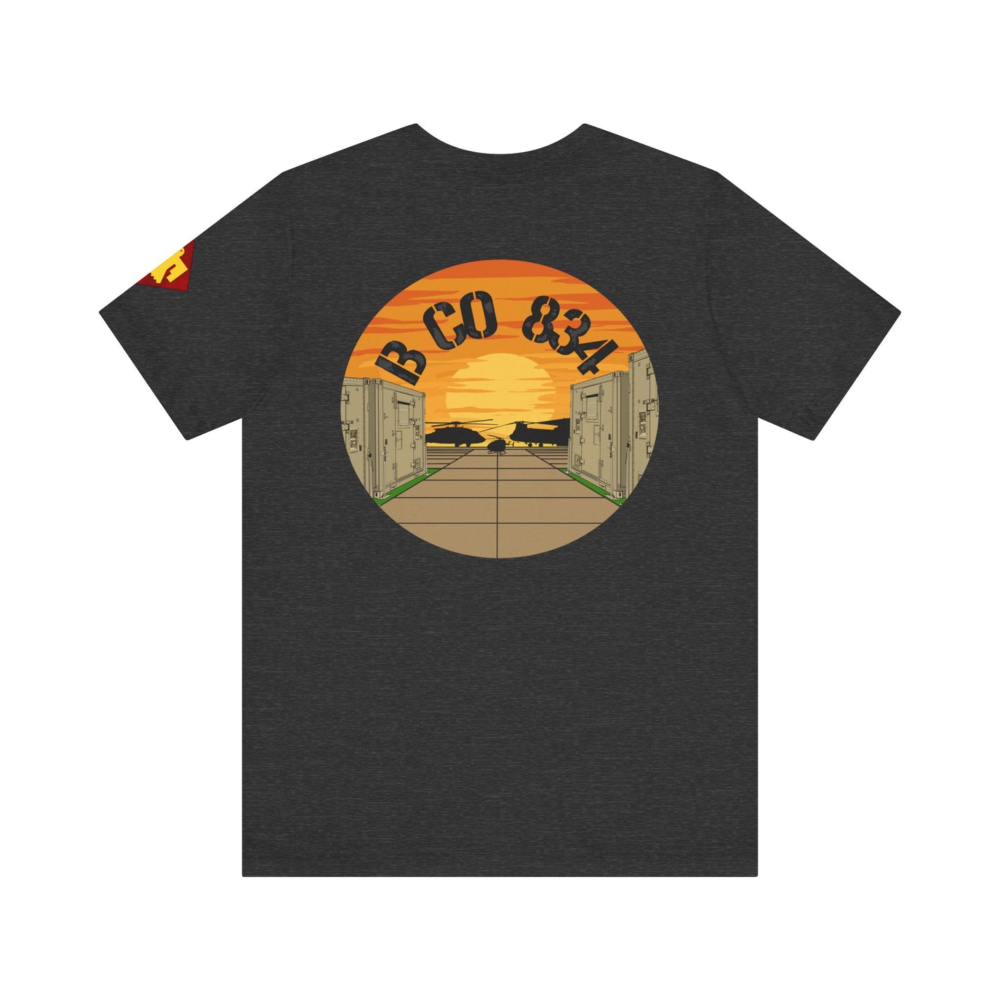 Back Design B CO 834 + Thunderbird Patch Sleeve