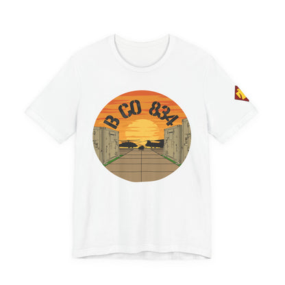 Front Design B CO 834 + Thunderbird Patch Sleeve