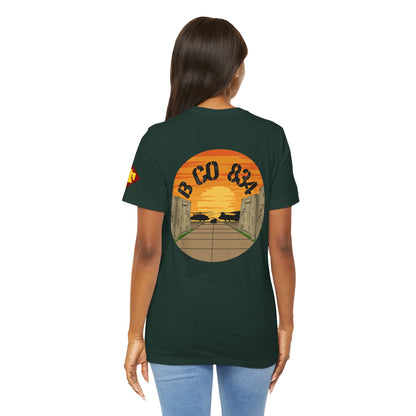 Back Design B CO 834 + Thunderbird Patch Sleeve