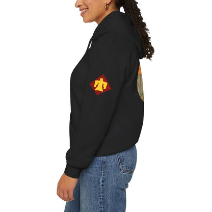 Back Design B CO 834 + Thunderbird Patch Sleeve