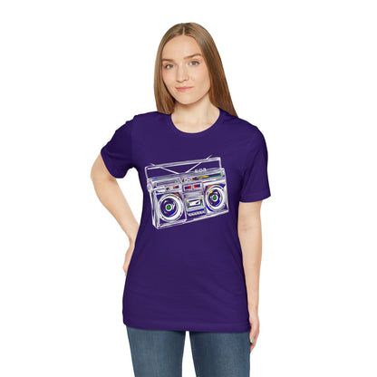 Rainbow Boombox Unisex Heavy Cotton Tee