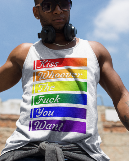 Kiss Whoever Unisex Tank Top